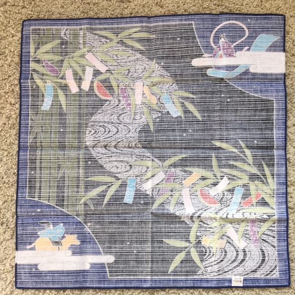 19”x19” Japanese scarf - Picture 3 of 6